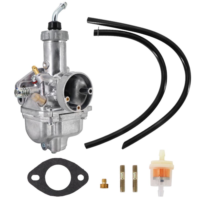 KIPA Carburetor For Yamaha Timberwolf 250 YFB250 YFB 250 ATV 1992-2000 With Mounting Gasket Fuel Filter OEM # 4BD-14101-03-00 - Image 1